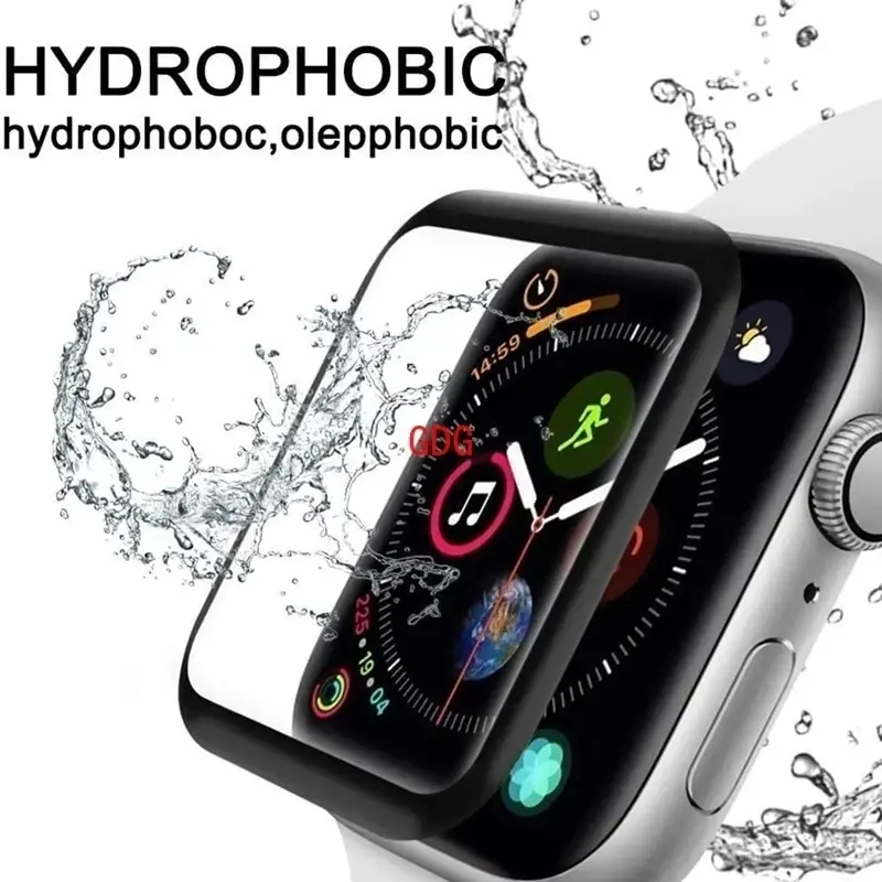 3PCS Ceramic Film For Apple Watch Ultra 8 7 49mm 45mm 41mm Screen Protector For Apple Watch 6 5 4 SE 44mm 40mm 3 2 9 42mm 38mm