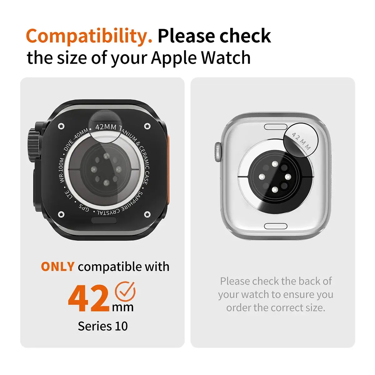 Metal + Plastic Case for Apple Watch 10 46mm Change To Ultra 2 Cover Aluminum Alloy Bumper Protective Frame for IWatch S10 46mm