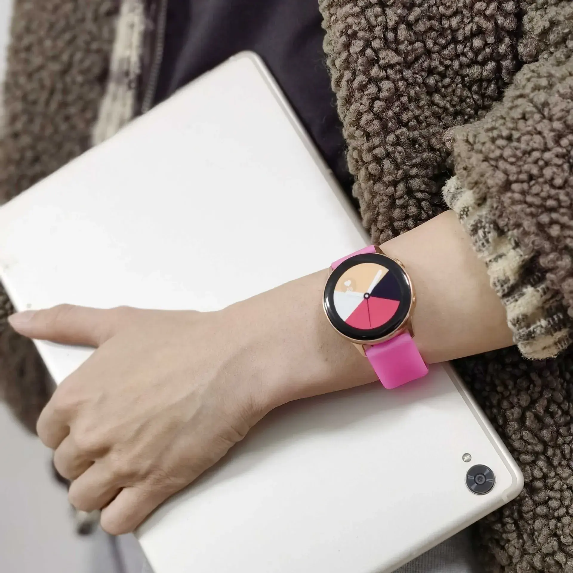 20mm Luminous Silicone Strap for Samsung Galaxy Watch 3 46mm/Active 2 42mm For Huawei GT 2 for Amazfit Bip Band Glow in The Dark