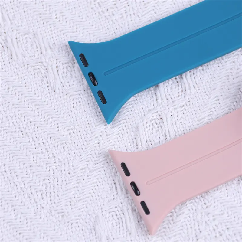 Magnetic Buckle Strap For Apple Watch Band 46mm 45mm 44mm Ultra 49mm 42mm Silicone Bracelet For iWatch Band 10 9 8 7 41mm 38mm