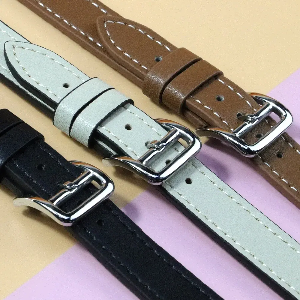 Slim Leather Strap for Apple Watch Band 49mm 45mm 44mm 42 41 38 40 Woman Bracelet for IWatch Series Ultra 10 8 7 6 SE 5 4 3 2 1