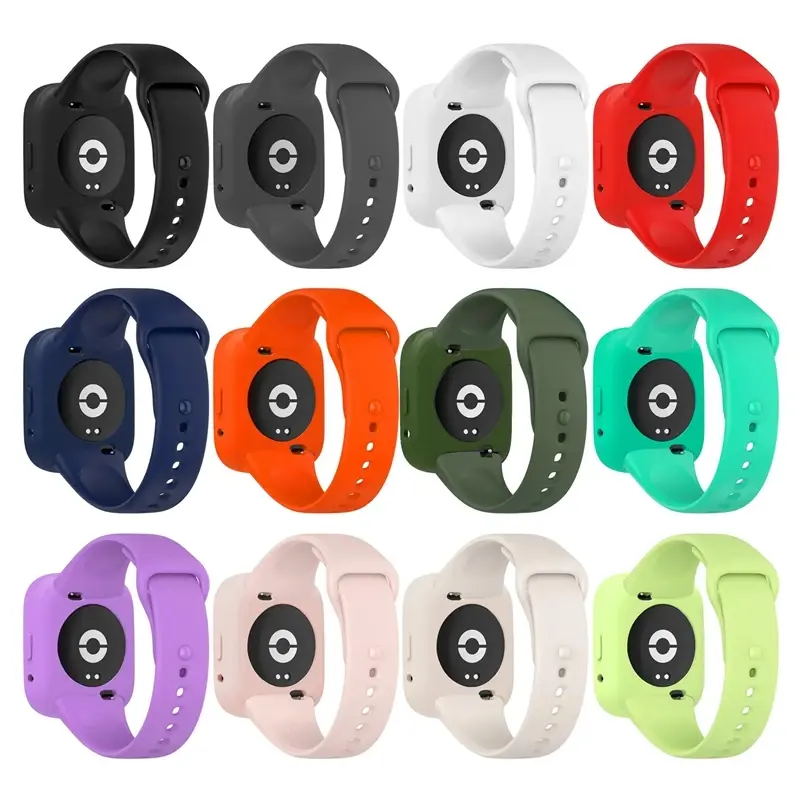 For Redmi watch 3 active Official same Silicone Strap for Xiaomi Redmi watch 3 correas Bracelet Wristbands for redmi watch 3