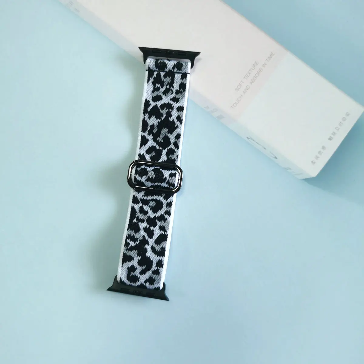 Elastic Strap for Apple Watch Band 45mm 44mm42mm49mm 38mm40mm41mm Nylon Stretchy Bracelets for Apple Watch Strap Iwatch 9 8 7 6