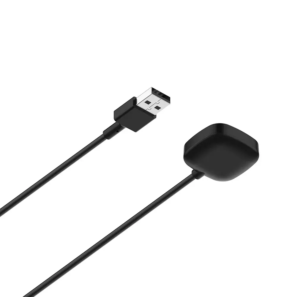 Charger for Fitbit Versa 3 & 4/ Sense 1 & 2 Charging Cable Replacement USB Cord Dock Adapter Magnetic 3.3ft Smartwatch Accessory