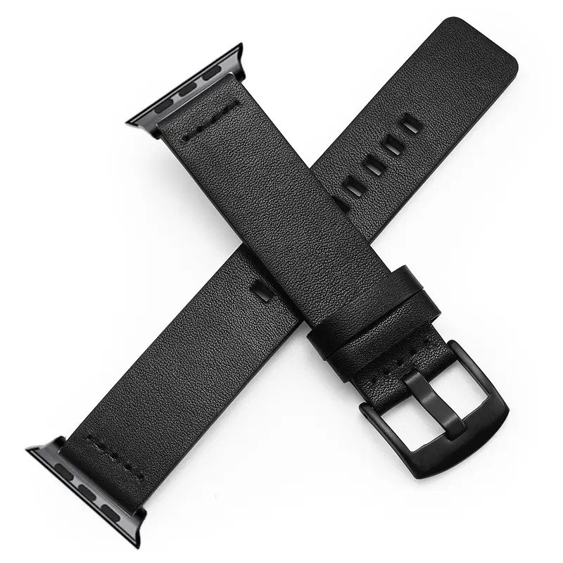 Leather Band Strap for Apple Watch Ultra 2 Band 49mm 10 9 8 7 45 44 41mm High Quality for IWatch Series 6 SE 5 4 44 40mm Correa