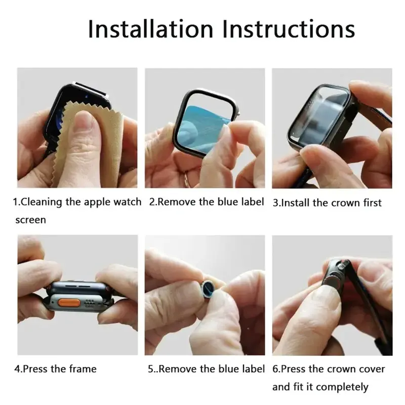 Case+Strap For Apple Watch Band 46mm 42mm 41mm 40mm Smart Silicone Bracelet Iwatch Series 10 9 8 7 6 5 4 3 Change To Ultra Case