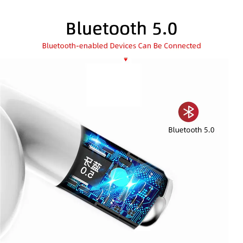 TWS Bluetooth Earphones Wireless Bluetooth Headset Noise Cancelling Earbuds with Mic Wireless Headphones for IPhone