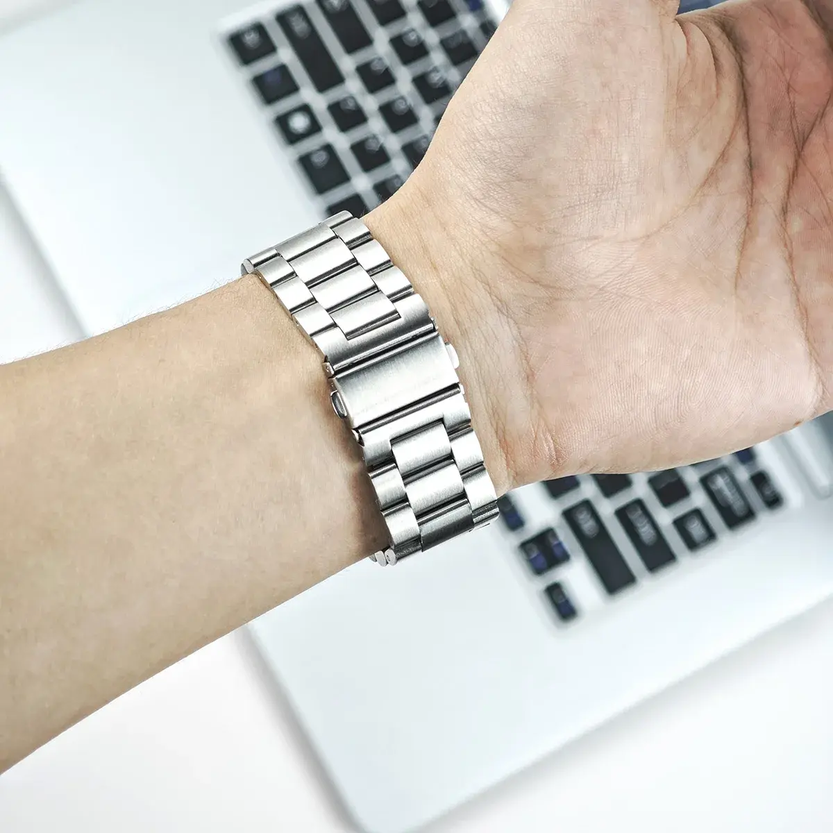 Quick Fit  22 26mm Stainless Stee Strap For Garmin Watch Fenix 8 7X 7 Solar 6x Pro/Fenix 6 Pro /Fenix 6 Sapphire /Forerunner 935