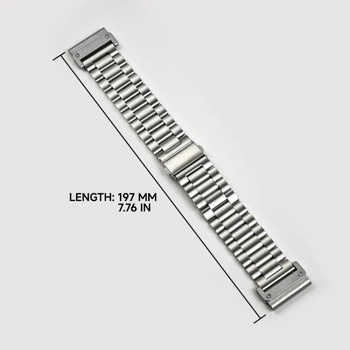 Quick Fit  22 26mm Stainless Stee Strap For Garmin Watch Fenix 8 7X 7 Solar 6x Pro/Fenix 6 Pro /Fenix 6 Sapphire /Forerunner 935