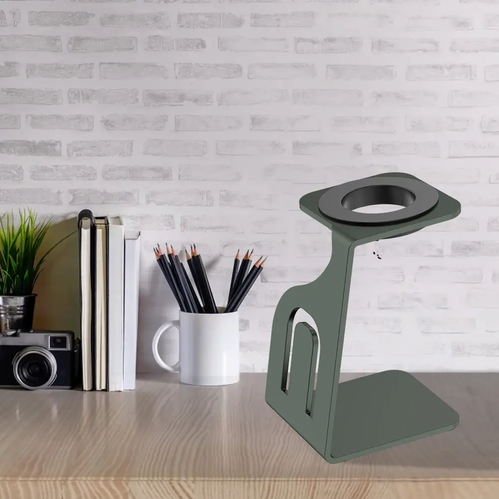 Metal Stand for Samsung Galaxy Watch 7/6/5/FE/6 Classic/5Pro Charger Base for Watch 4/3 Active2/1  Charging Desktop Cable Holder