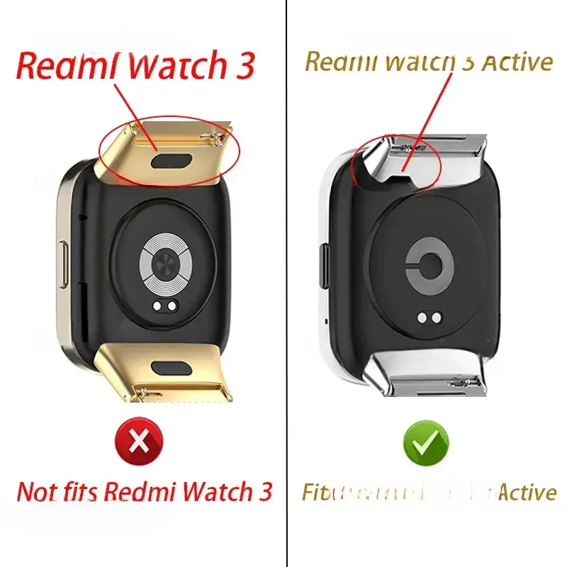 For Redmi Watch 3 Active Stainless Steel Strap For xiaomi redmi watch 3 Lite Metal Bracelet For redmi watch3 active Watch Band