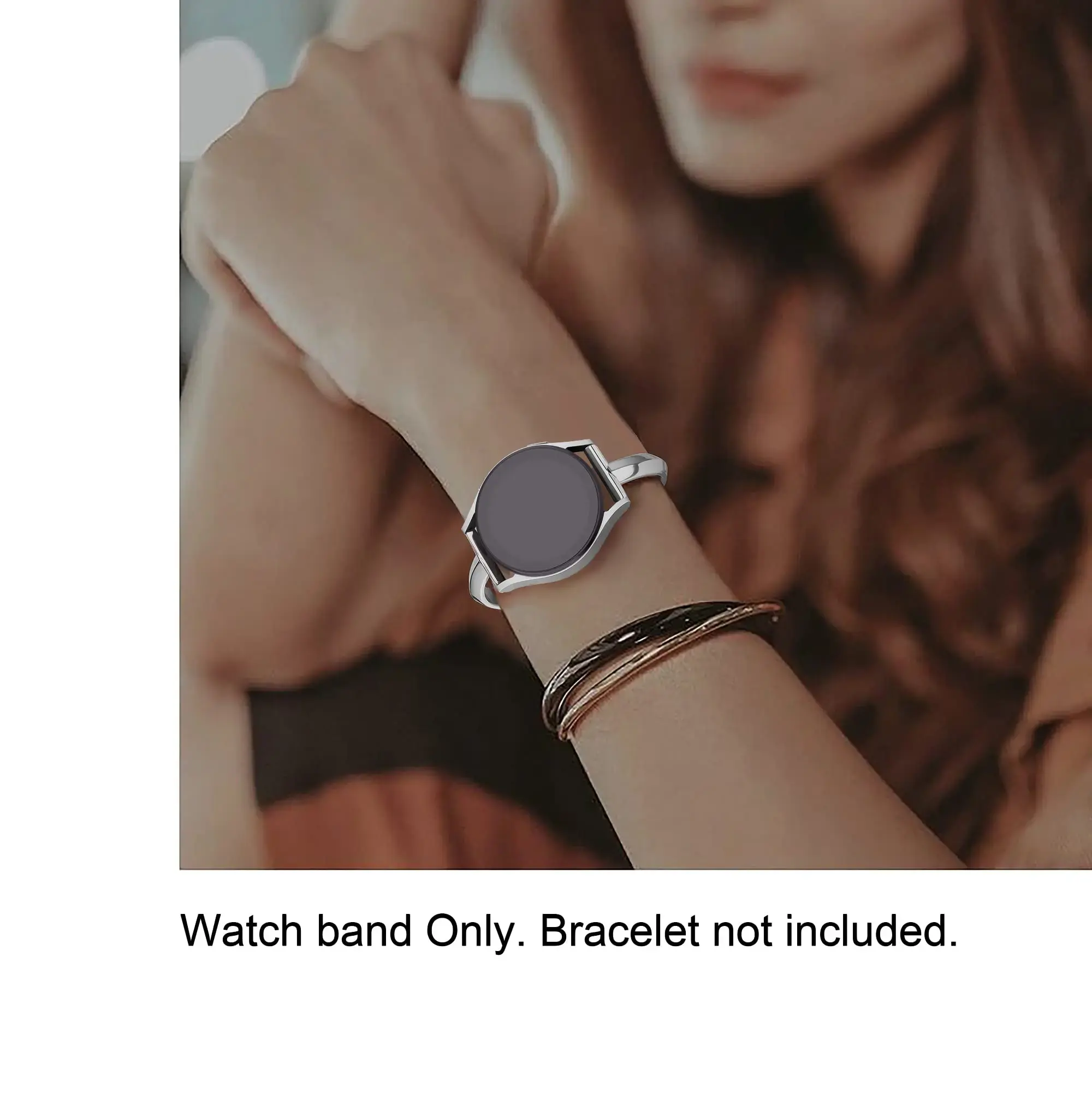 20 22mm Jewelry Strap for Samsung Galaxy Watch 5 pro 45mm 4 40 44mm Metal Chain Woman Correa for Huawei Watch 2 Amazfit Bip Gts2