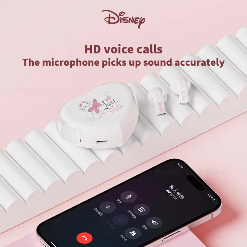 Disney Earphones Bluetooth Hot Zootopia Wireless Bluetooth Earbuds Smart Touch HD Call Low Latency Music Headsets Gift QS-T26