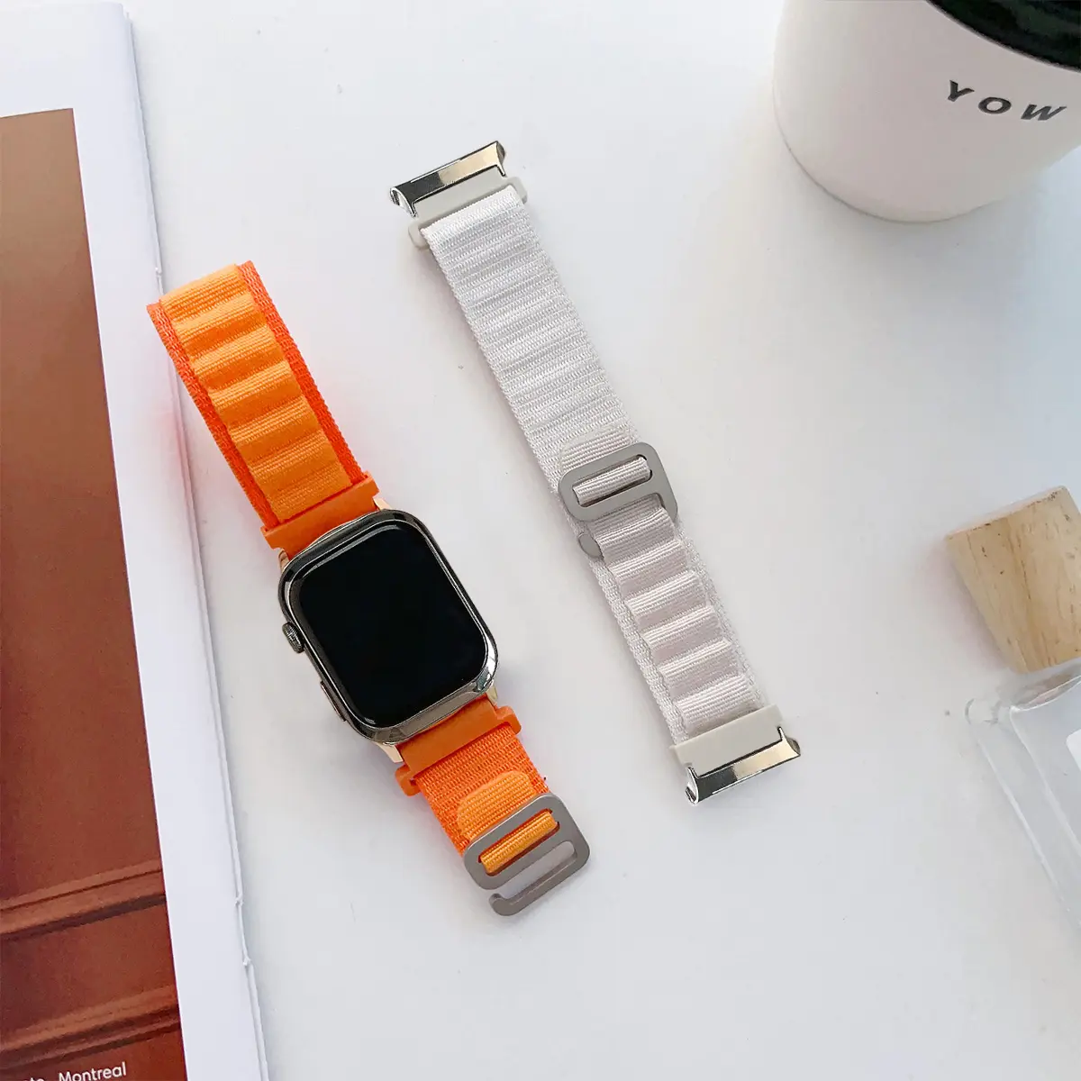 Strap For Huawei Watch D2 Nylon Loop Band Men Women Bracelet Replacement Watchband Accessories For Huawei Health Watch D2 Correa