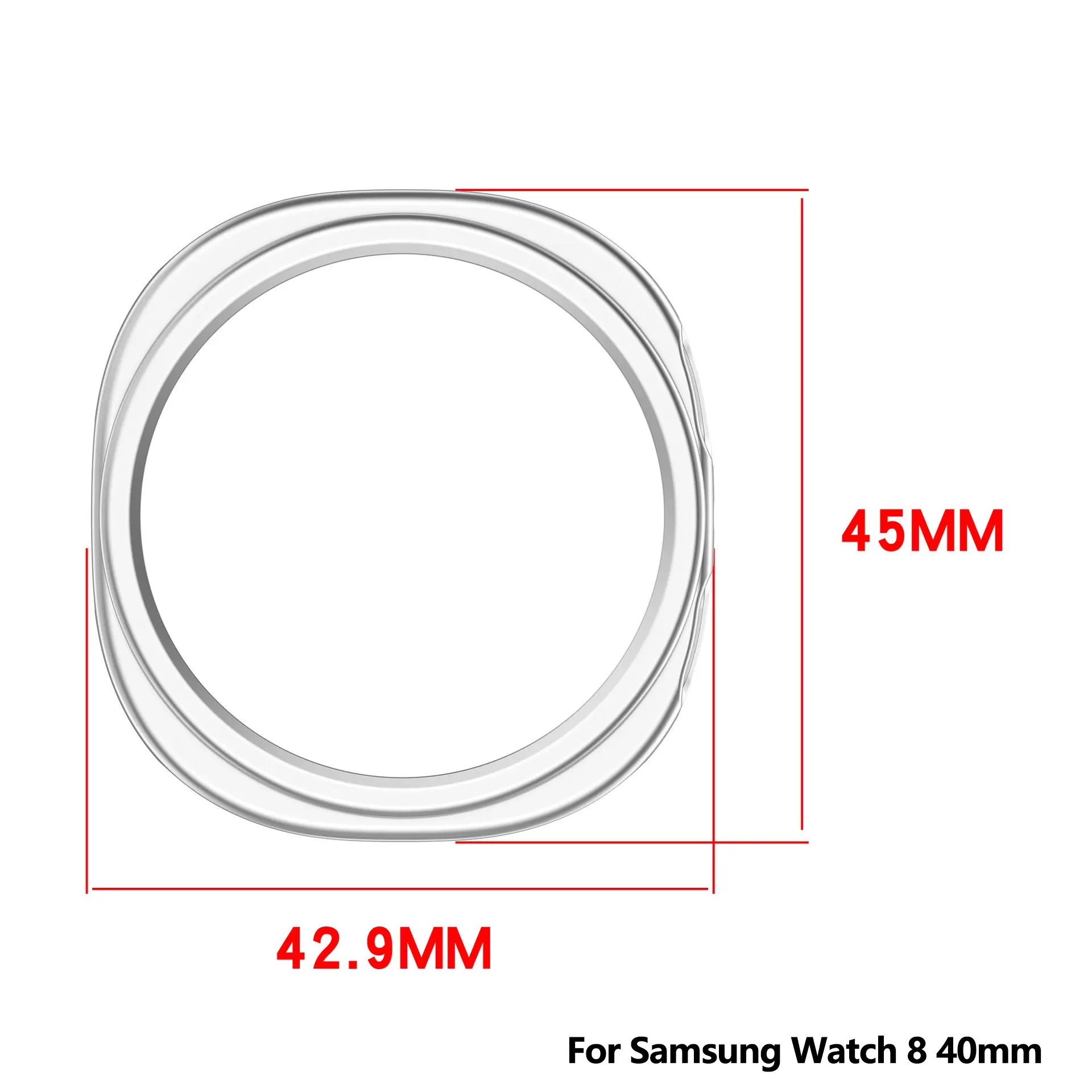 Protective Case for Samsung Galaxy Watch 8 Classic 8 40/44mm SmartWatch PC Protect Shell for Galaxy Watch 8 Protector Fram