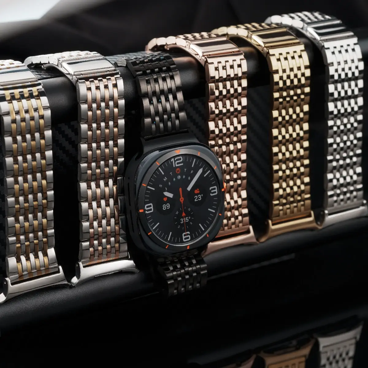 Stainless Steel Band for Samsung Galaxy Watch 7 Ultra  Quick Fit Metal Bracelet for galaxy ULTRA 47mm ultra No Gaps Strap Correa