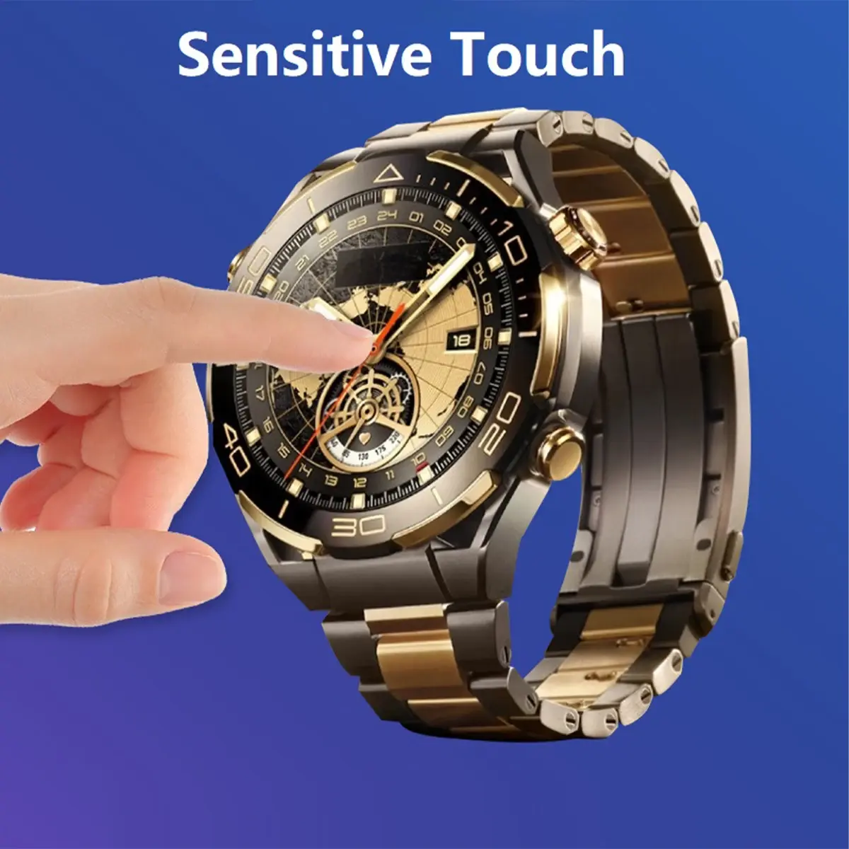 1-5PCS Soft TPU Hydrogel Protective Film for Huawei Watch Ultimate Smartwatch HD Clear Screen Protector