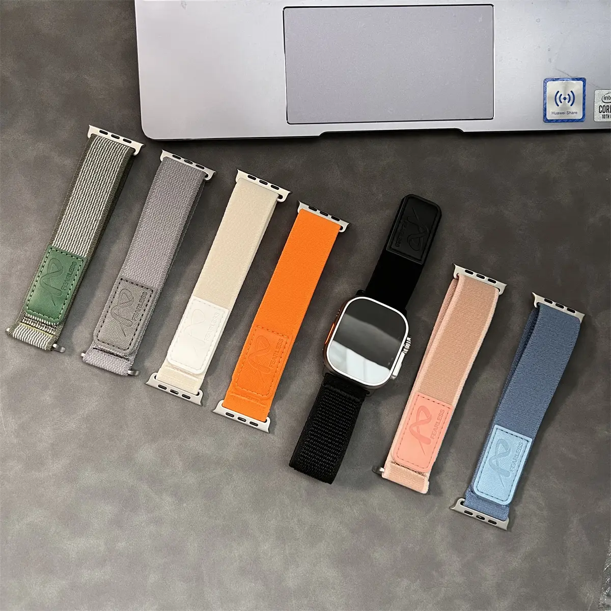 Trail Loop Strap for Apple Watch Ultra Band 49 46 45 44 42 41 40 Nylon Bracelet Leather buckle for iwatch SE serie10 9 8 7 6 5 4