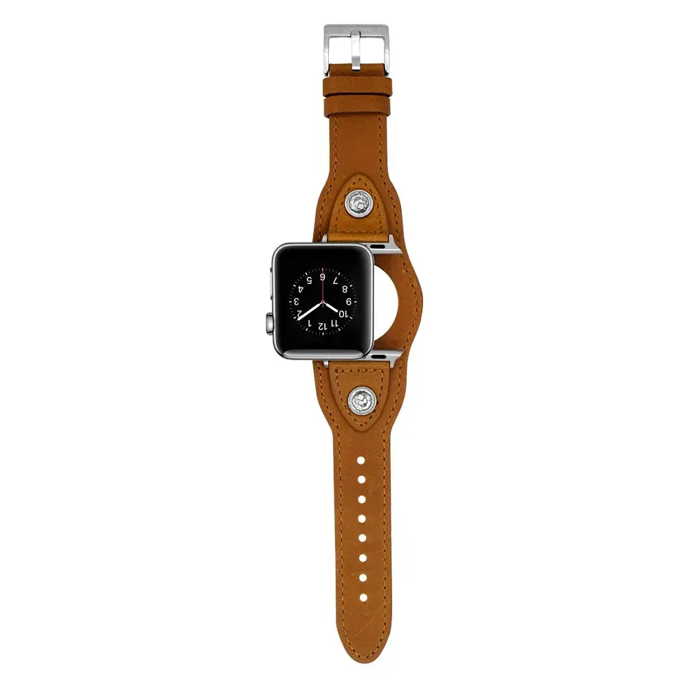 PU Leather Strap for Apple Watch 44mm 40mm 45mm 41mm 42 38 49 Bracelet Strap for iWatch Series Ultra 9 8 7 6 5 3 2 1 SE Strap