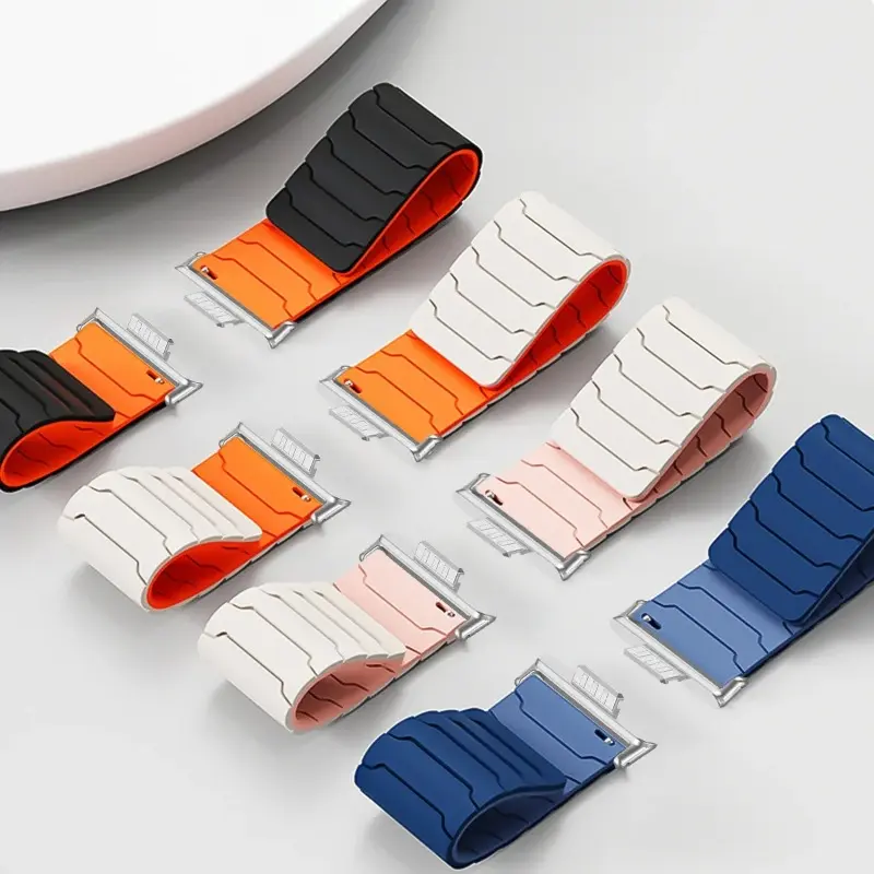 Magnetic Loop Strap For Huawei Watch Fit 4Pro 4 3 Silicone Band Sport Bracelet For Huawei  Fit4Pro 4 3 2 1 Replacement Watchband