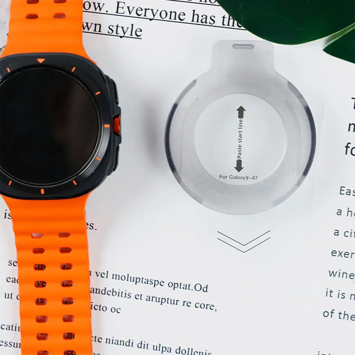Tempered Glass HD for Samsung Galaxy Watch 7 6 40mm 44mm Clean Room Convenient Film Sticking Tool 7Ultra 47mm 6Classic 43mm 47mm