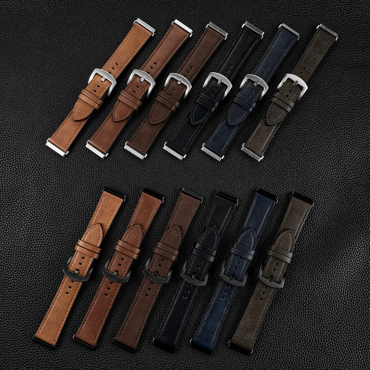 Leather Band For fitbit versa 4 band fitbit versa 3 2 Lite Men Watch Bracelet Strap For Fitbit Sense / Sense 2 Replacement Loop