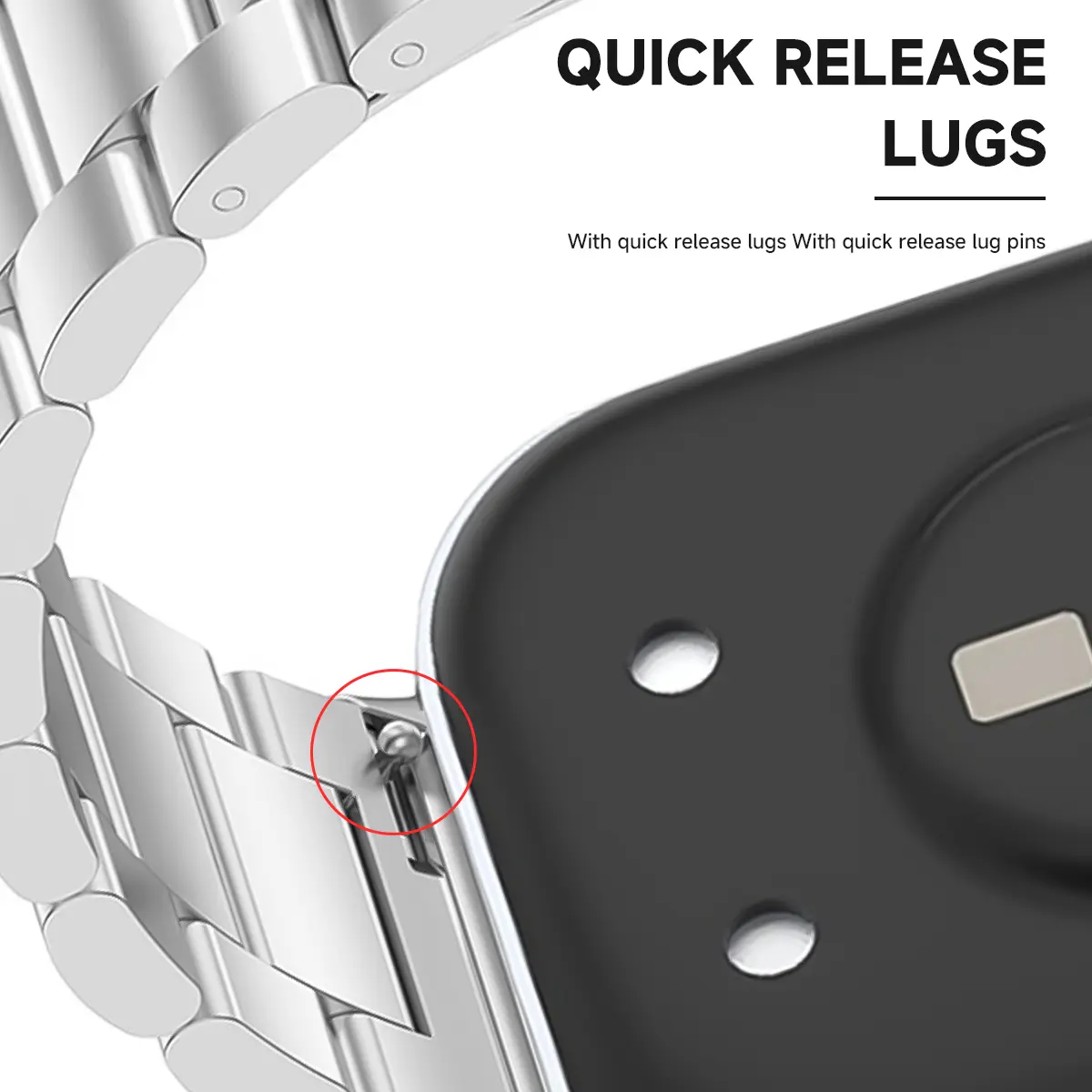 Metal Watch Bracelet Strap for Huawei Watch Fit 3 Smartwatch Stainless Steel Band for Huawei Watch Fit3 Metal Correa Wristband
