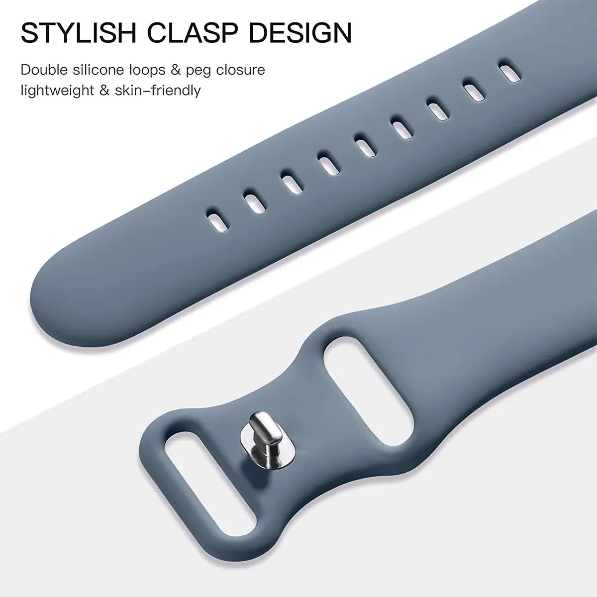 Thin Silicone Strap for Samsung Galaxy Fit 3 Band Solid Color Strap Bracelet for Samsung Galaxy Fit 3 Soft Rubber Bracelet Band