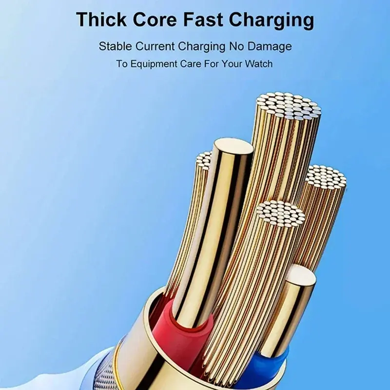 Magnetic Wireless USB A Fast Charger set for Apple Watch Ultra Series 10 9 8 7 6 SE Type C Cable Charger Stand Fast Charing