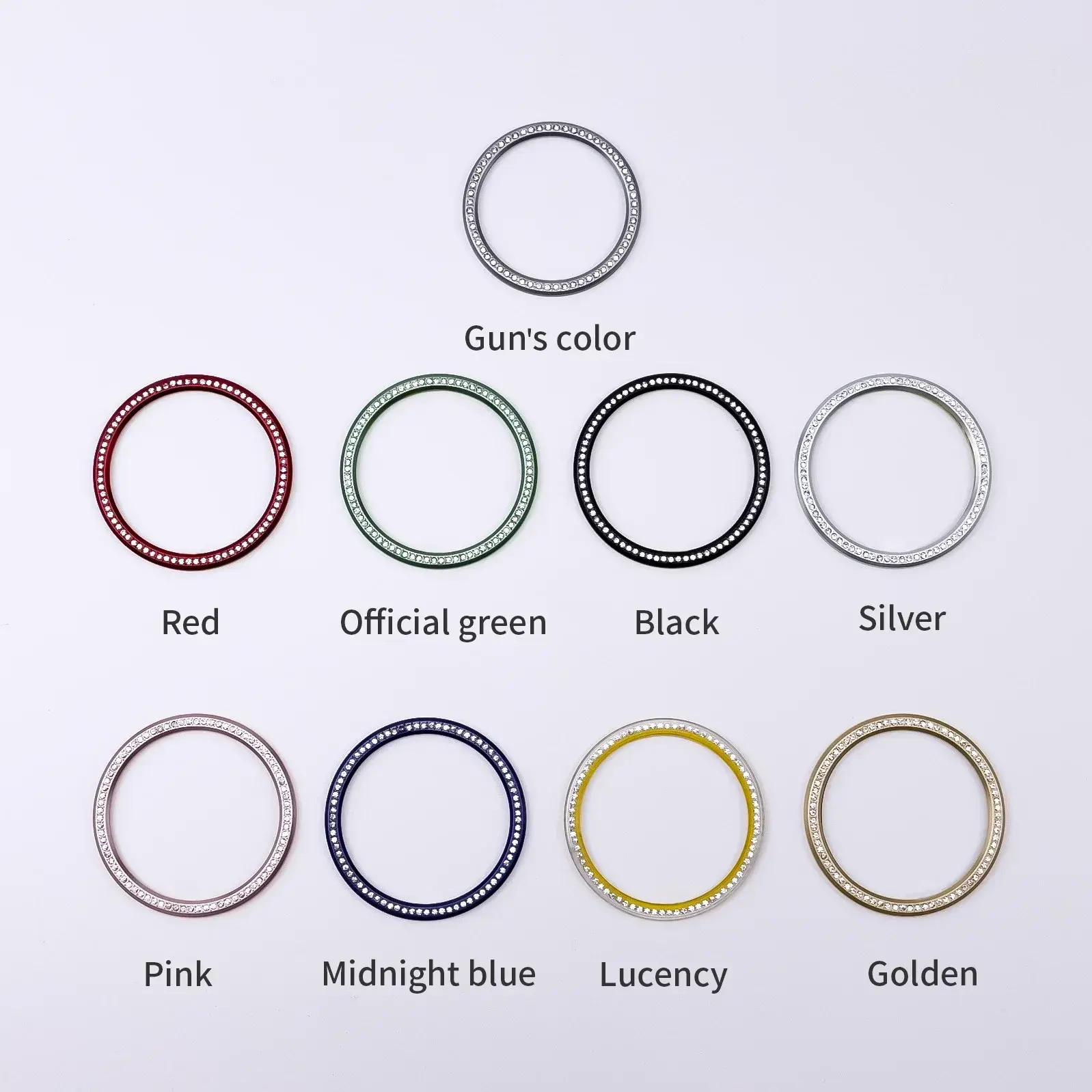 Diamond Bezel for Samsung Galaxy Watch 6 43mm 47mm Diamond Decoration Bezel Protector Protective Case for Galaxy Watch6