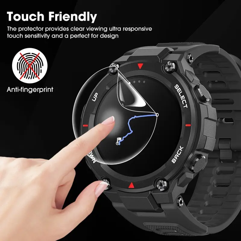 For Amazfit T Rex Pro T-Rex 2 Huami Screen Protector 9H Tempered Glass TRex T-Rex Pro Protective Film For Huami Amazfit T Rex 3