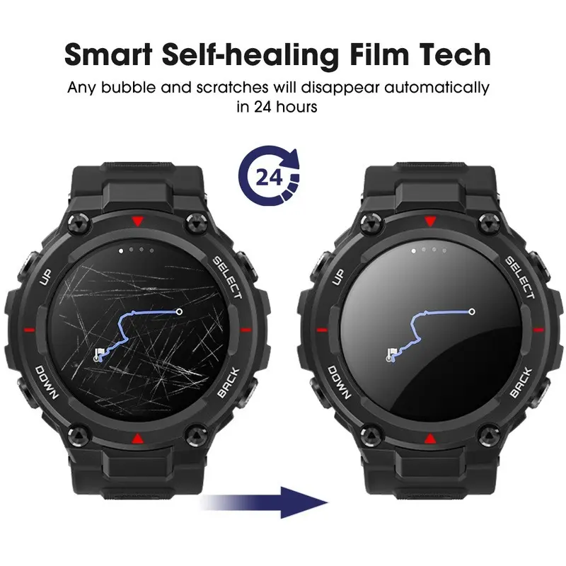For Amazfit T Rex Pro T-Rex 2 Huami Screen Protector 9H Tempered Glass TRex T-Rex Pro Protective Film For Huami Amazfit T Rex 3