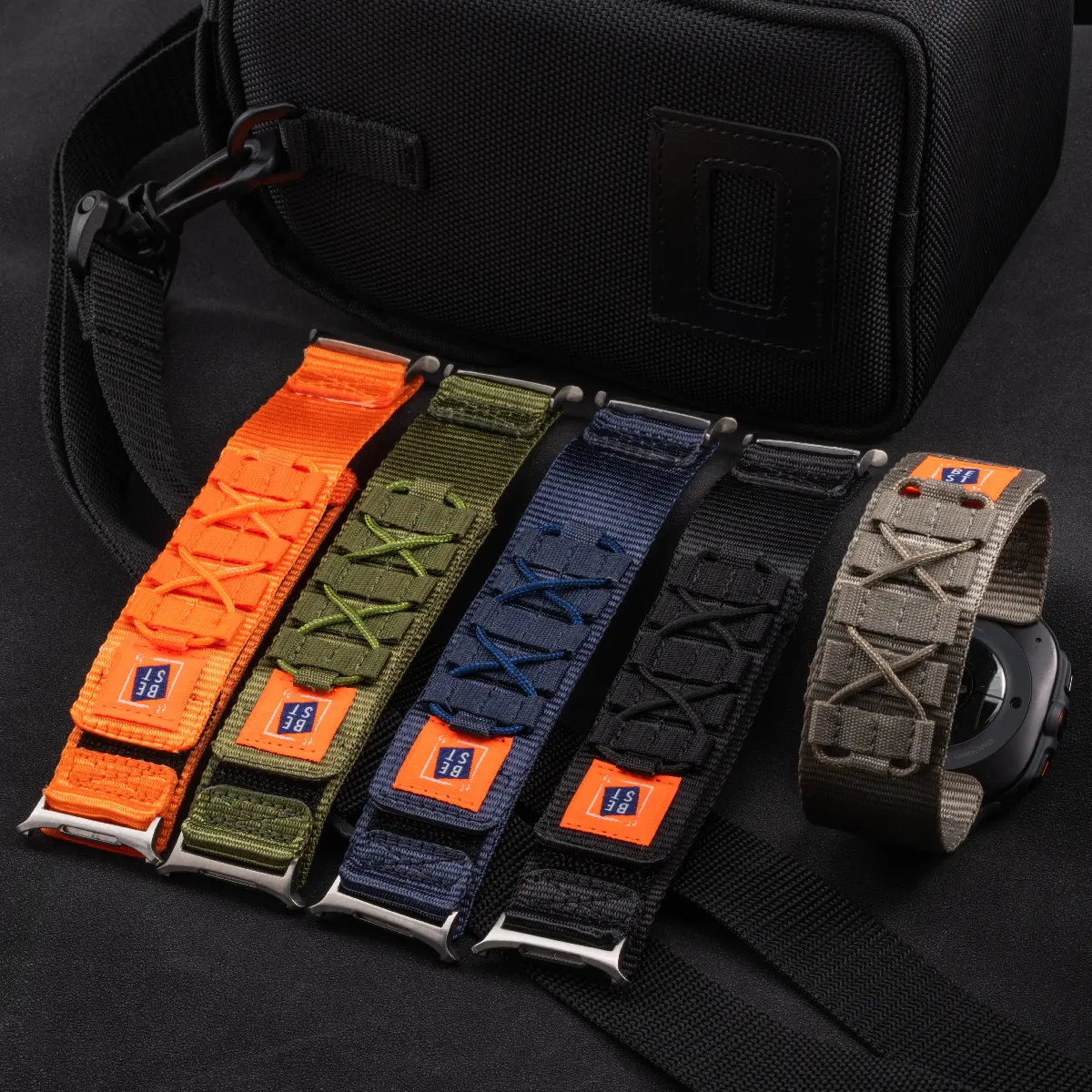 No Gaps Nylon Strap For Samsung Galaxy Watch 7 Ultra 47mm Quick Fit Band Sports Bracelet For Galaxy Watch Ultra 47mm Wristband