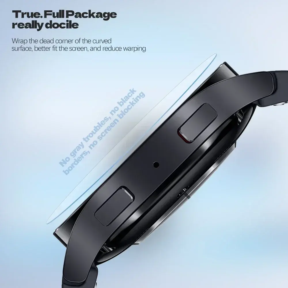 Soft Screen Protector For Samsung Galaxy Watch 7 6 5 4 40mm 44mm Watch6 Classic 43/47mm Watch7 Ultra HD Clear TPU Hydrogel Films