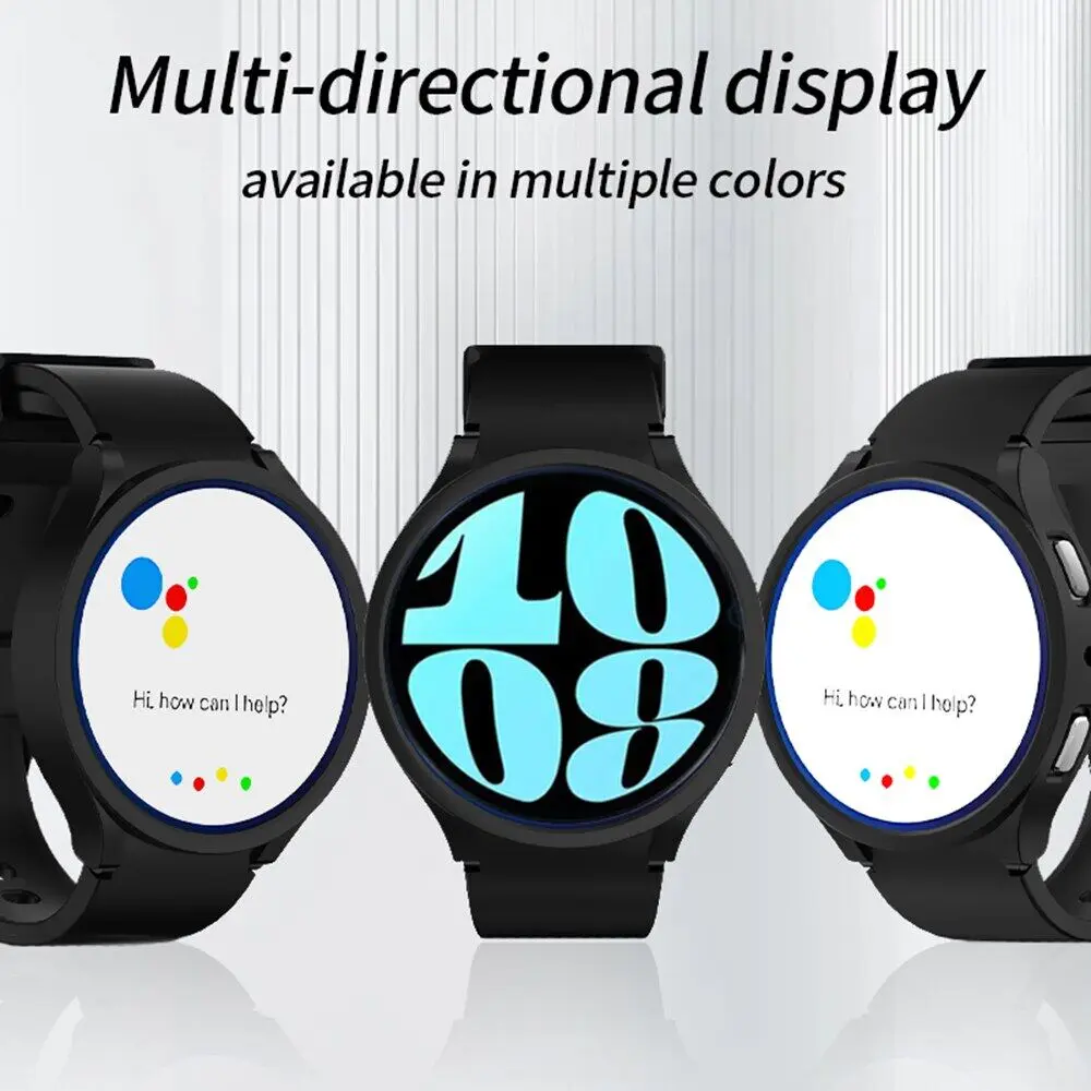 Case for Samsung Galaxy Watch 6 40mm 44mm PC Hard Hollow Frame Protective Bumper for Galaxy Watch 6 Classic 43mm 47mm Cover