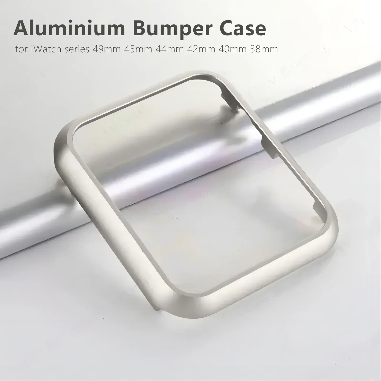 Metal Case for Apple Watch Ultra 2 Series 9 8 7 41mm 45mm Aluminium Alloy Bumper Cases for iWatch 6 SE 40mm 44mm Frame Cover