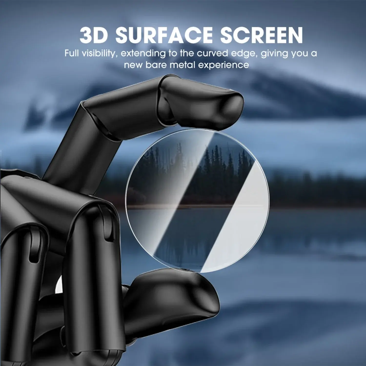 Screen Protector for Samsung Galaxy Watch 8 40mm 44mm Classic Tempered Glass Protective Film Auto-alignment Installation kit