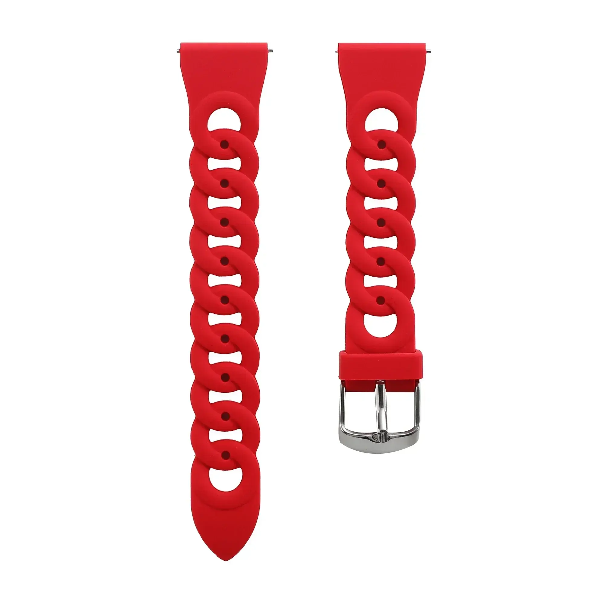 20mm 22mm Women Silicone Strap for Samsung Galaxy Watch 4 3 41mm 45mm Wrist Band Bracelet S3 42mm 46mm Active 2 Gear Watchband