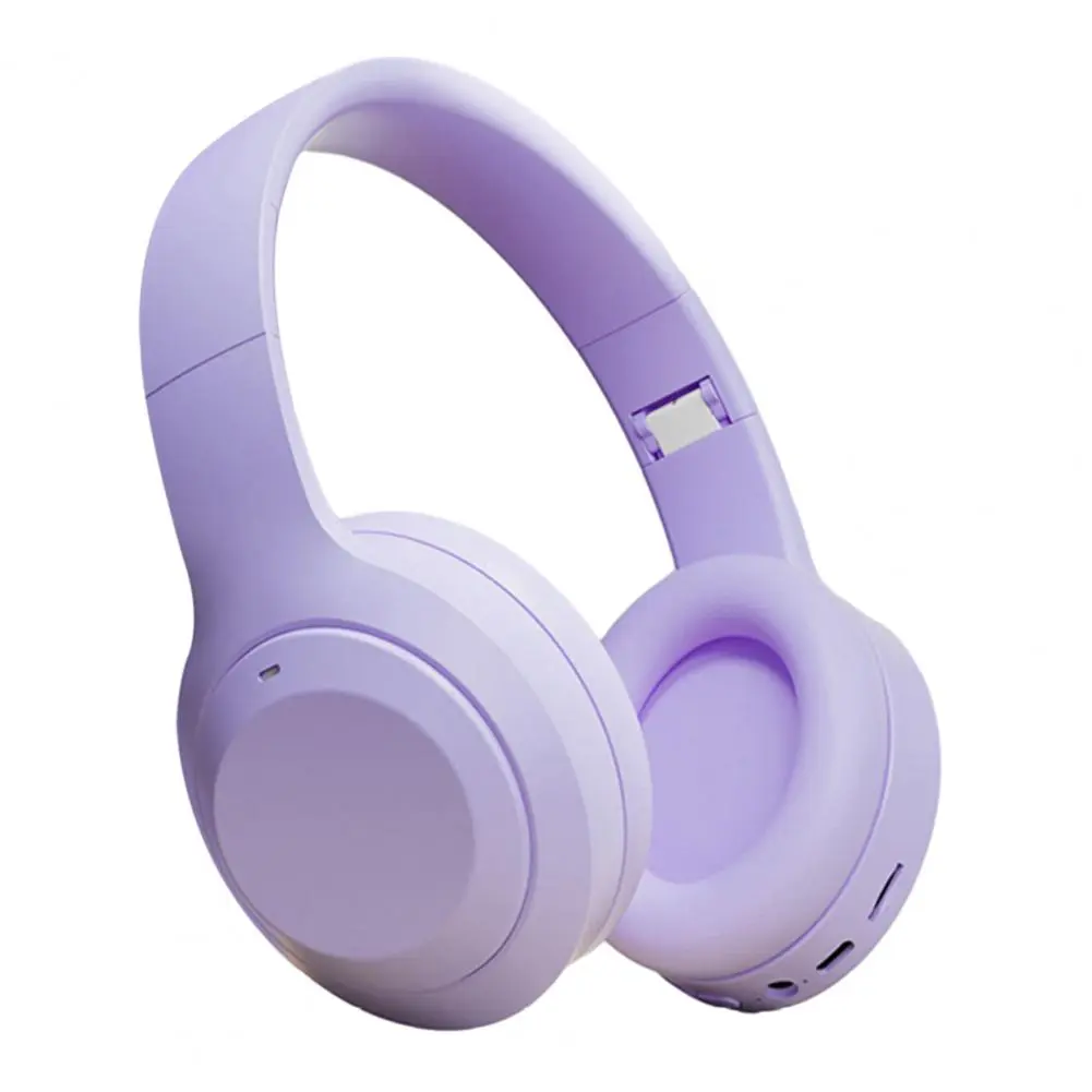 Wireless Headset Over-ear Headphones with Active Noise Cancelling Hi-res Audio Bluetooth-compatible Headset for Music