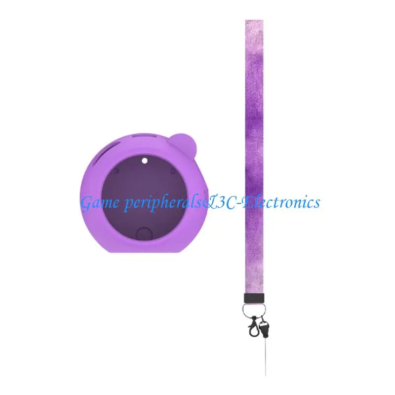 L9BA Shock Absorbing Silicone Sleeve Housing Enclosure For Punyrunzu Puni Game Device