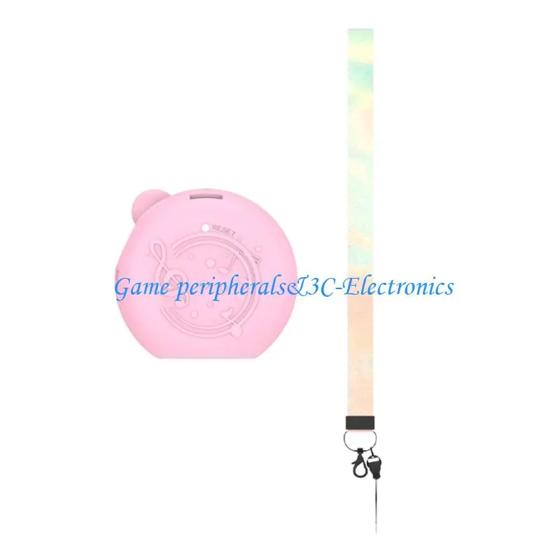 L9BA Shock Absorbing Silicone Sleeve Housing Enclosure For Punyrunzu Puni Game Device