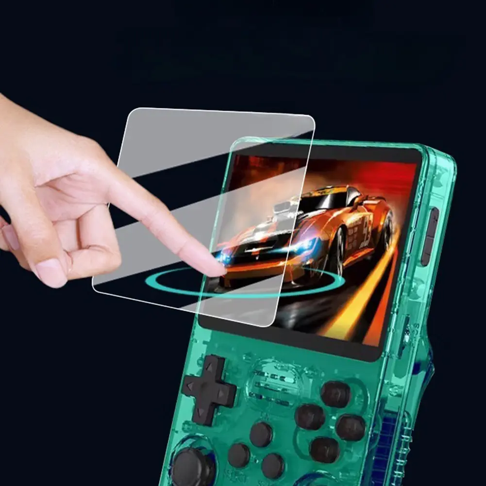 2Pcs 9H Game Console Protective Film Anti-Scratch Glass Screen Protector Handheld Console HD Films Game Accessories