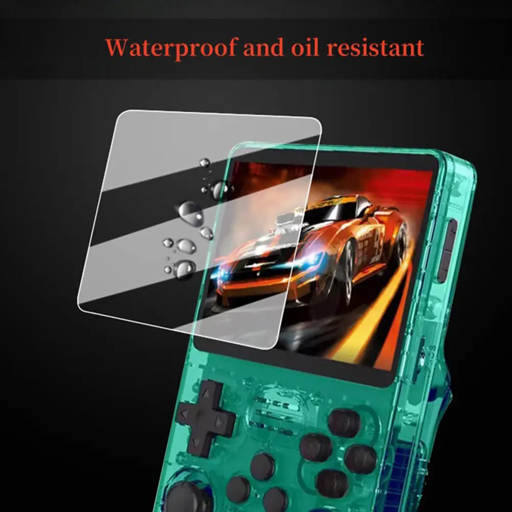 2Pcs 9H Game Console Protective Film Anti-Scratch Glass Screen Protector Handheld Console HD Films Game Accessories