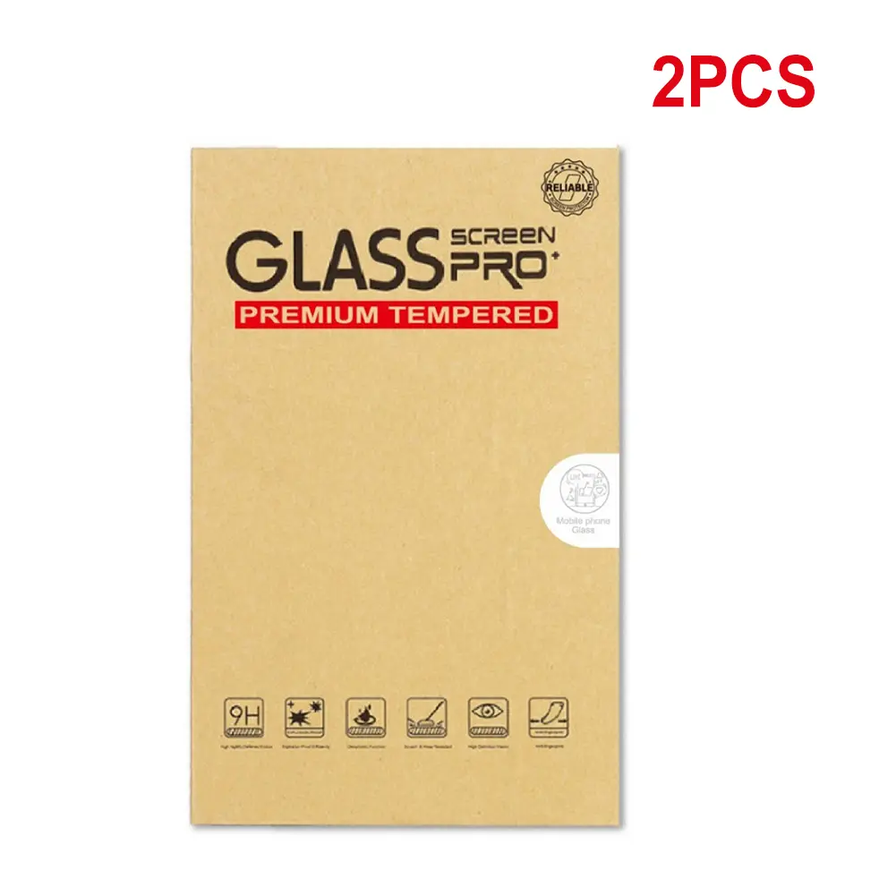HD Protective Film for Retroid Pocket Flip 2 Game Console 2Pcs Tempered Glass 9H HD Screen Protector Anti-Scratch HD Screen Film