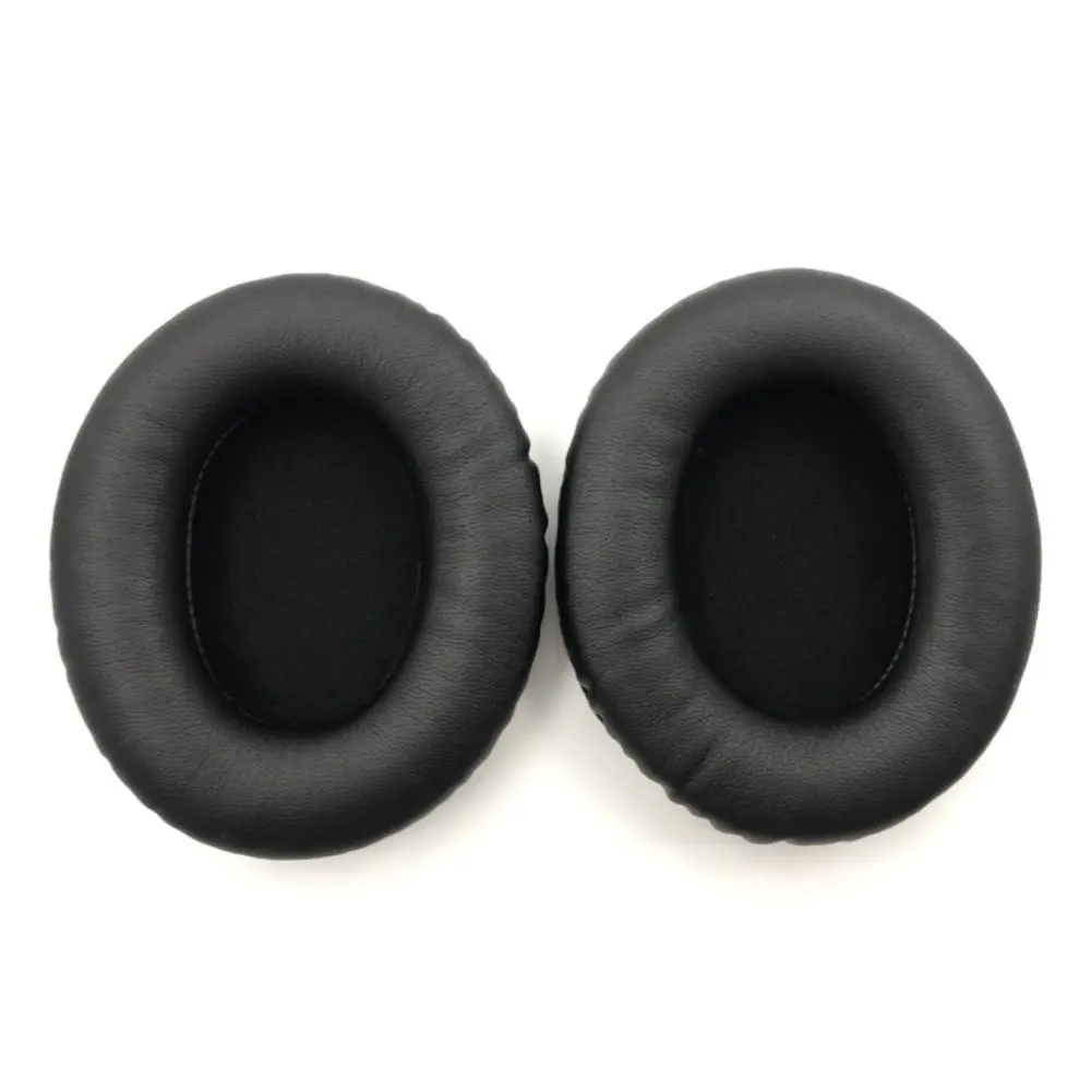 1Pair Protein Leather Ear Pads Sponge Noise-Cancelling Ear Cushion Replacement Headset Repair for HyperX Cloud Core 7.1