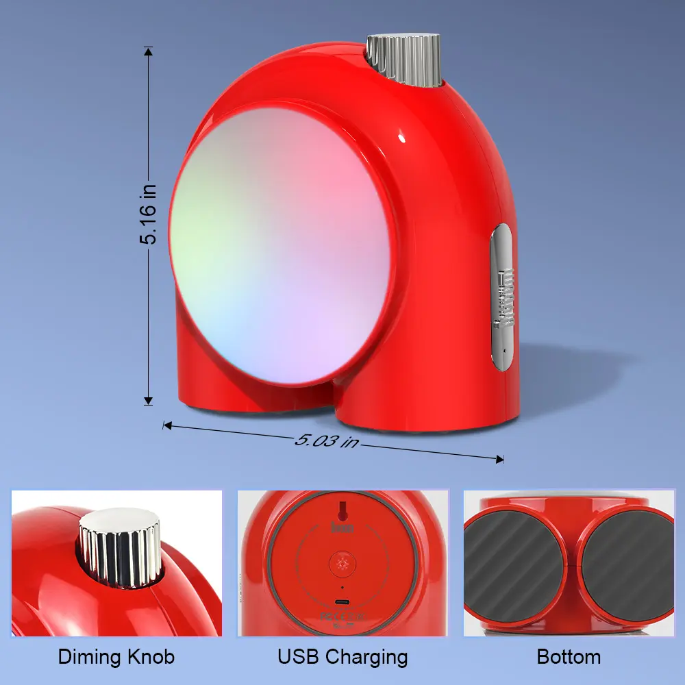 Divoom Planet-9 Night Light Lamp RGB LED Light with Programmable Effects Decorative Gifts Neon Light Atmosphere Bedside Lamp