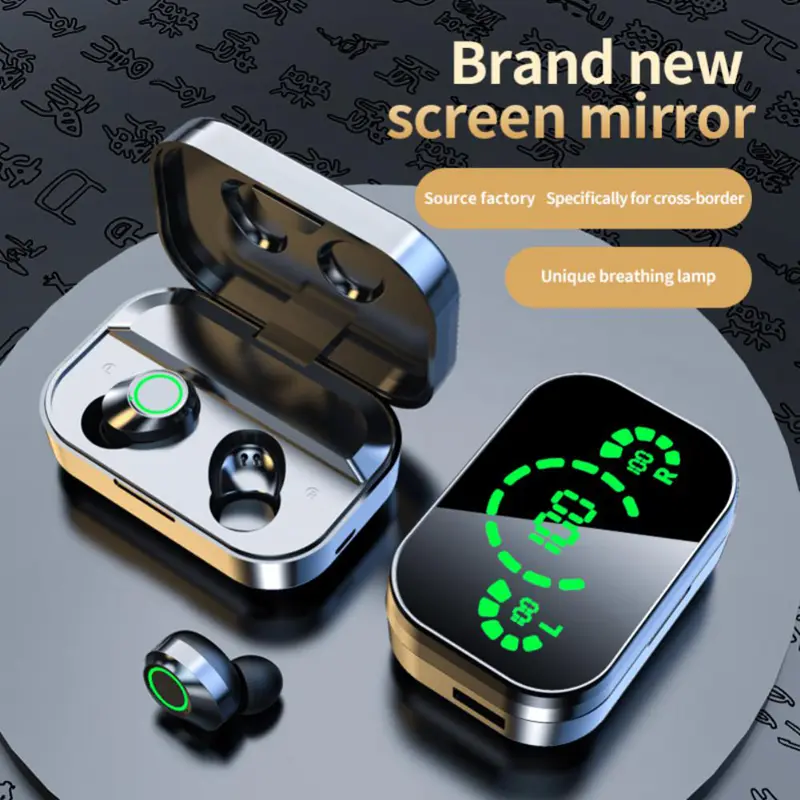 Soleeanre Wireless Headphones Earphone Bluetooth Hifi Stereo Sport Earbuds Headset Gamer Hearing Aid With Mic Handfre