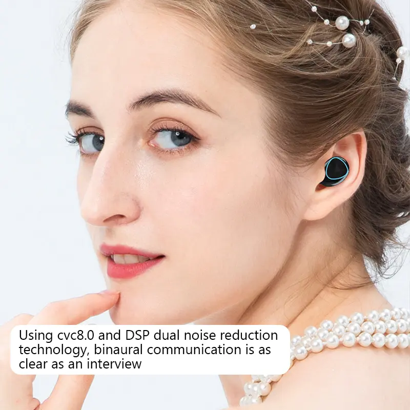 2025 Original Headphones Bluetooth Wireless Earpods Sports Stereo Noise Canceling Earphones Microphone Speaker Gaming Headset