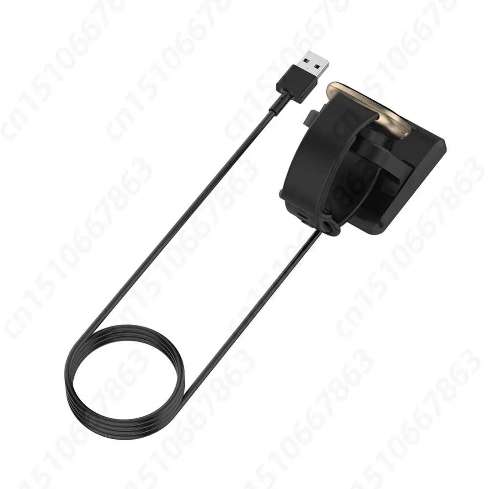 1m Charging Dock Station Fast Charge Vertical Seat Charger Smartwatch Accessories with Chip Protection for Fitbit Versa4 /sense2