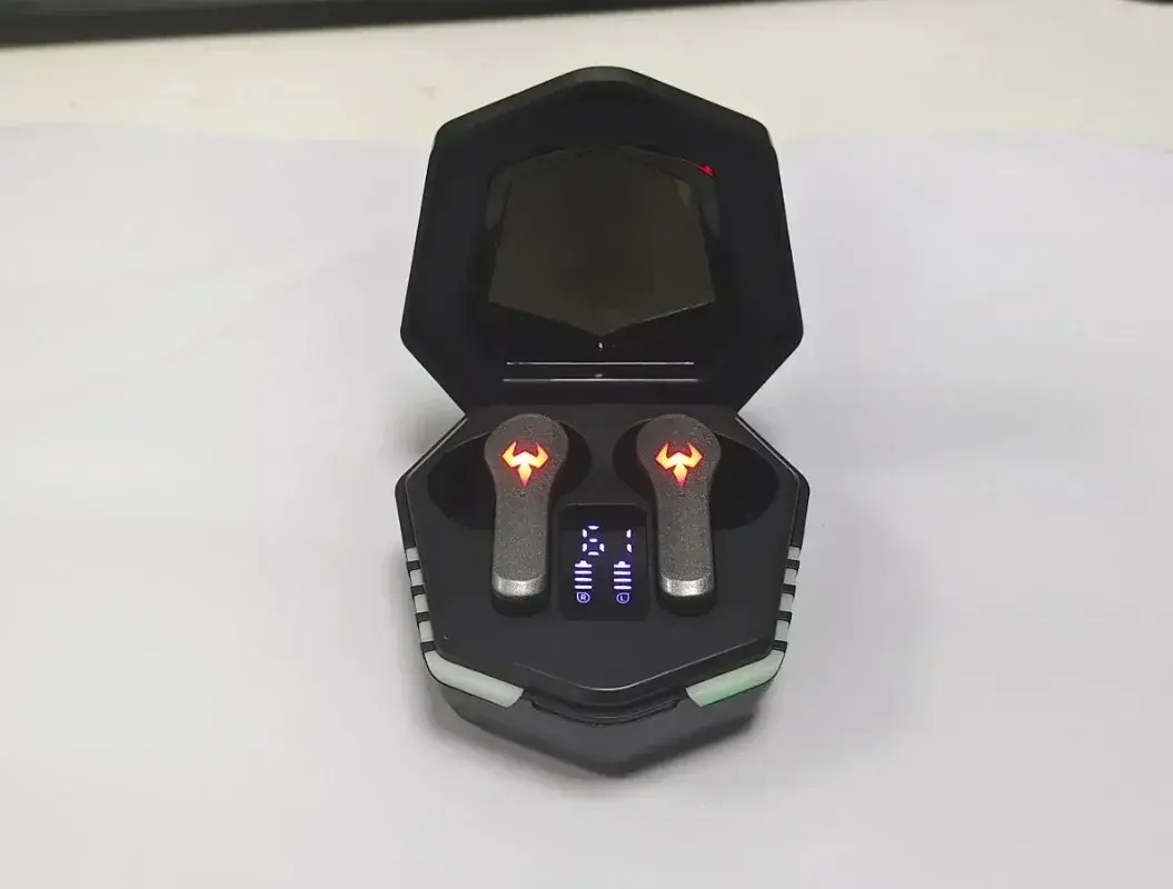 NEW N35 Gaming Earphones Wireless Bluetooth Headset Low Latency Stereo Music Earbuds with Mic LED Display Gamer Headphones